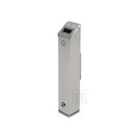 Cigarette Bin Stainless Outdoor Wall Mounted