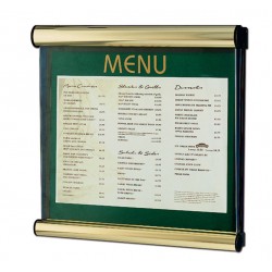 Premium Menu Display Case