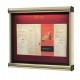 Premium Menu Display Case