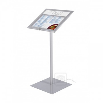 Illuminated Menu Display Free Standing