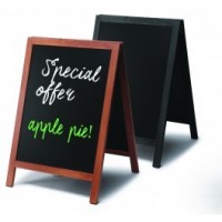 Chalkboard A Frame Pavement Sign Flat profile 55 x 85