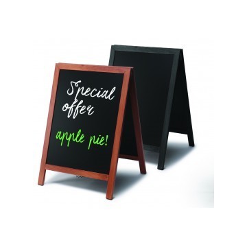 Chalkboard A Frame Pavement Sign Flat profile 55 x 85