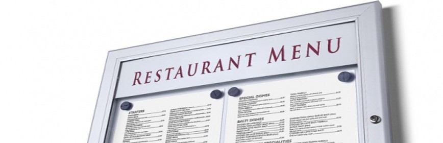 Menu Displays